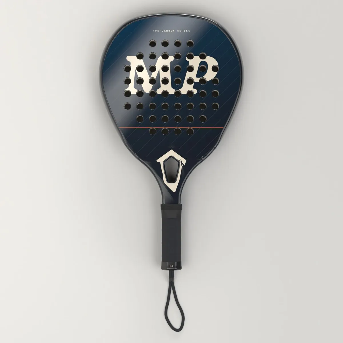 MerchPadel 18K carbon padelracket in nachtblauw